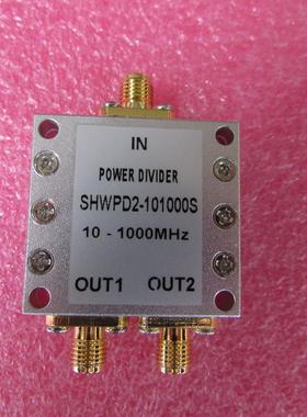 10-1000MHz 10W SMA N RF 射频同轴 一分二功分器 频率可定制