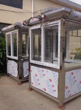 岗亭保安亭 收费岗亭 钢结构岗亭119 门卫岗亭小区岗亭 成品岗亭