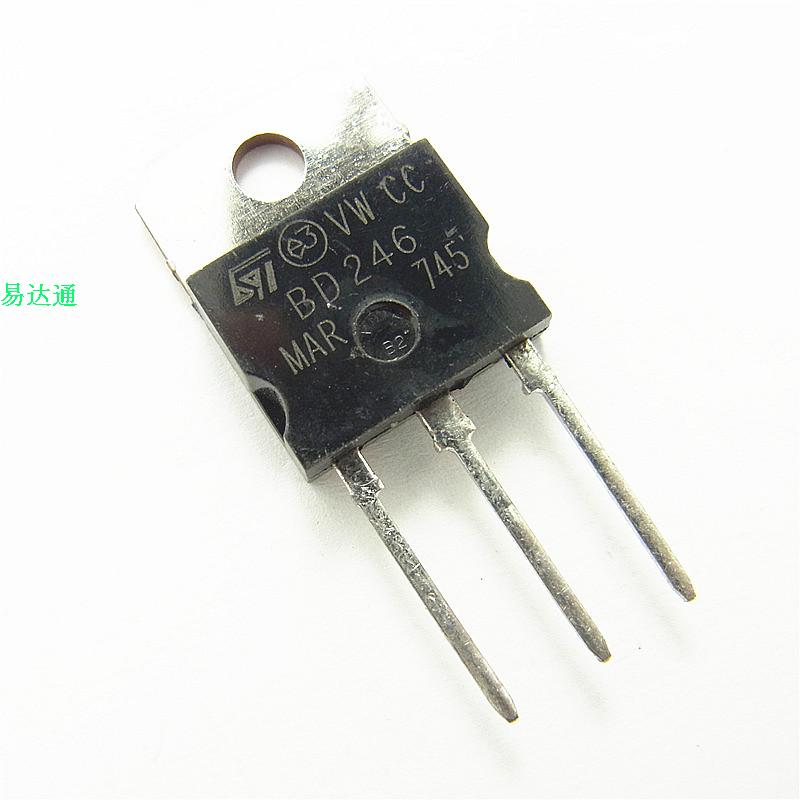 进口芯片 BD246功放PNP道BD246C 55V10A三极管现货