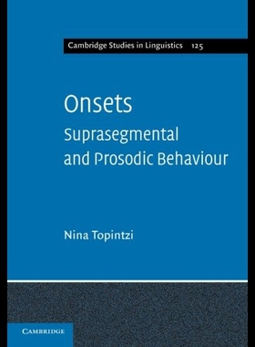 【预售】Onsets: Suprasegmental and Prosodic Behaviour