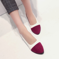 Hero to goat shoes scoop shoes women spring and autumn 15 pointed toe casual shoes fashion flat, shallow spring shoes