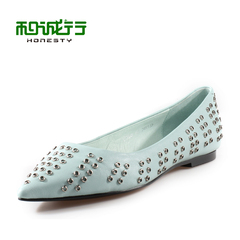 He Chenghang and early spring 2015 new casual flat women's shoes women's shoes flashes 0770041