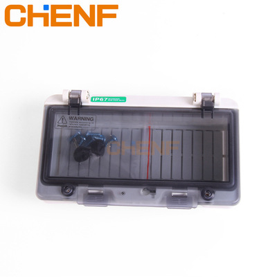 PWH-0408空气开关保护窗 8回路防水透视仪表盒 防水保护回路窗