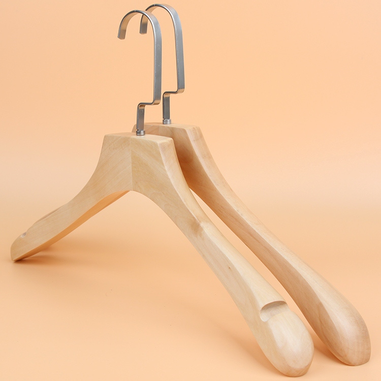 实木加厚防滑衣架