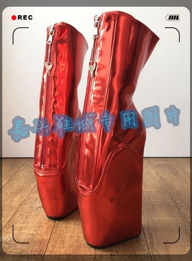 芭蕾舞短靴 芭蕾美人包跟短靴 性感芭蕾靴 BLDB802