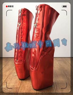 芭蕾舞短靴 芭蕾美人包跟短靴 性感芭蕾靴 BLDB802