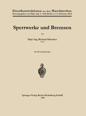 【预订】Sperrwerke Und Bremsen