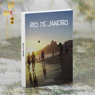 世界各地巴西盒装明信片一本包邮