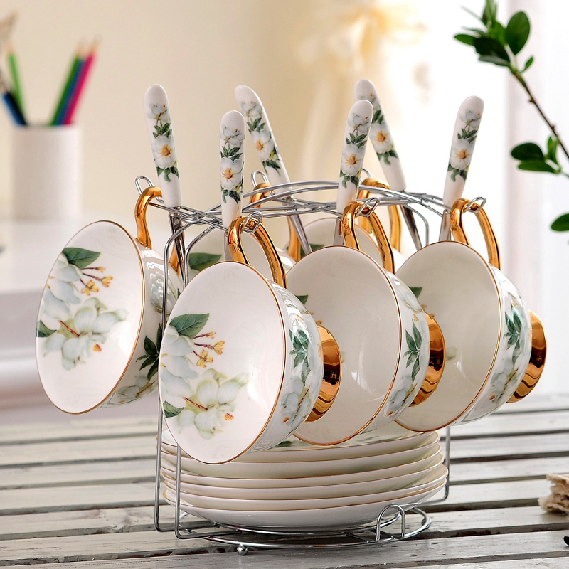 欧式茶具 咖啡具陶瓷摆件套装 英式下午茶壶茶杯中秋结婚新居礼物在类目 餐饮具, 咖啡器具, 咖啡套具中 - 来自Buy2taobao.com提供专业的淘宝代购服务