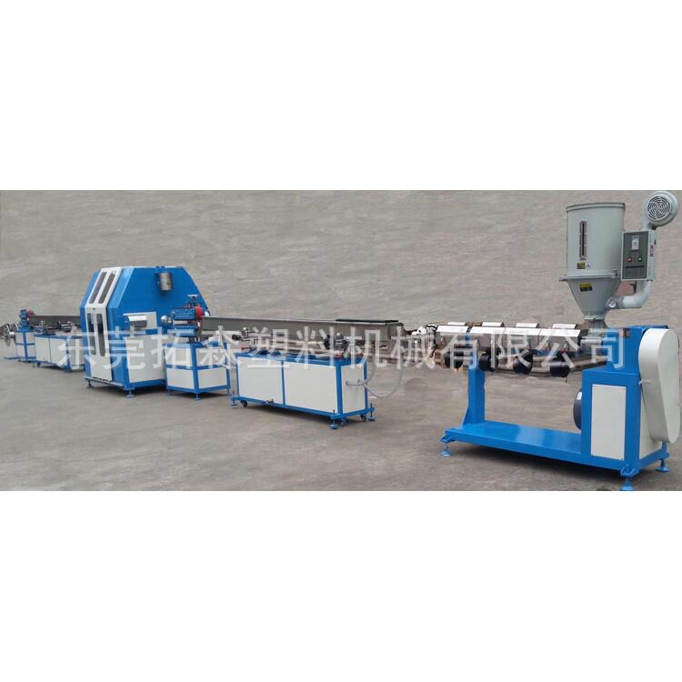 pvc包纱管挤出机 pa尼龙包纱管挤出机 pvc编织增强软管挤出机