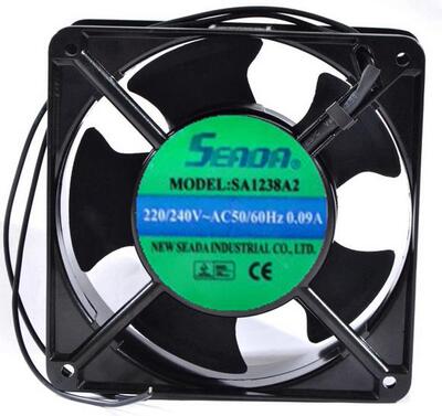 台湾 SEADA SA1238A2 12CM 12038 220V 0.09A 激光 焊机 散热风扇
