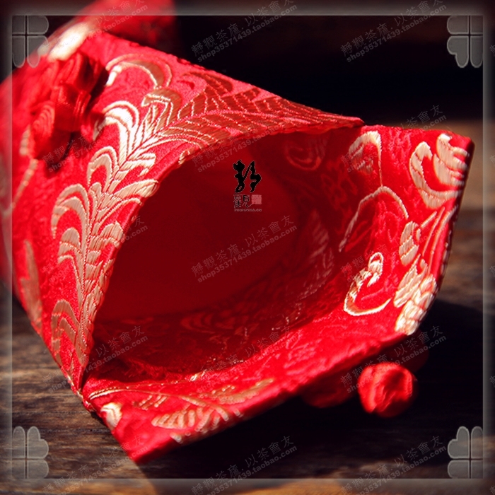 Chinese style gules Aurea Brocade frog Covered currency Mobile phone bag Hand string Jewellery smart cover Lucky red envelopesin the Festive supplies/Gift , Red envelope/Packets  category - from Buy2taobao.com to provide professional Taobao agent buy service