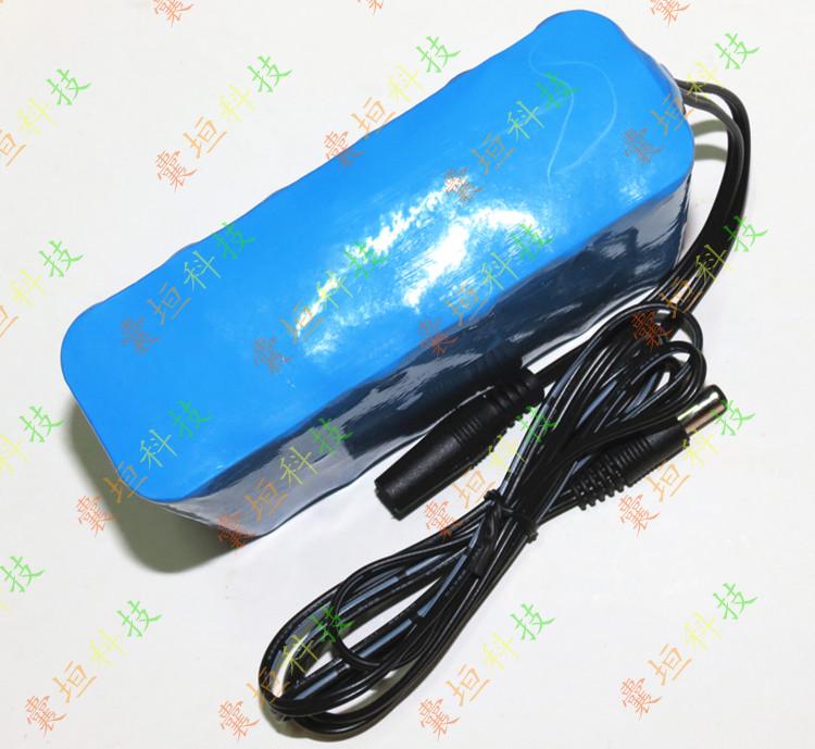 全新进口电芯9V 10.8V 11.1V 12V 20.8AH大容量 可充电锂电池组