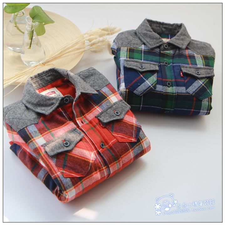 Chemise garcon à manche longue - Ref 2075776 Image 1