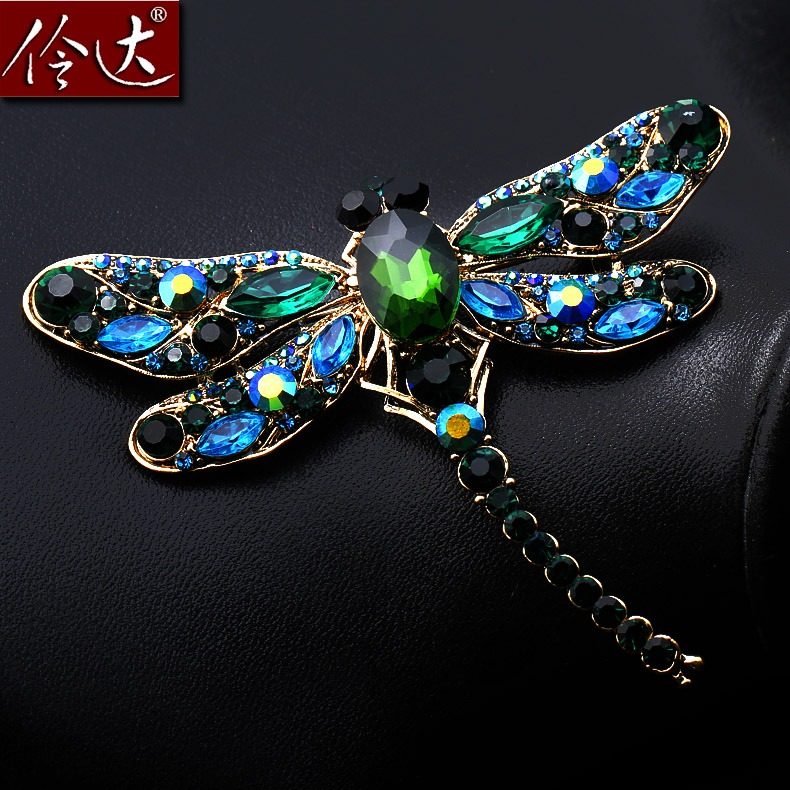 Broche femme LINGLADY en Zircon diamant - Ref 1187093 Image 1