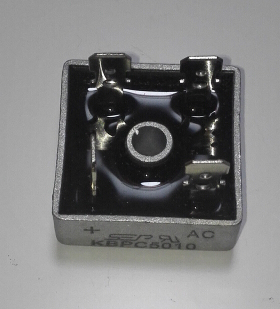 整流桥 KBPC5010 50A/1000V 桥堆 铜脚 做足电流电压