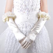 Korean style lace Bridal Gloves Bridal Gloves spring summer sun short wedding package leaking glove