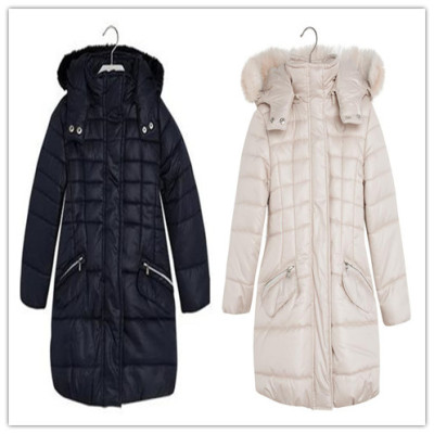 外贸原单西班牙大牌修身羽绒服