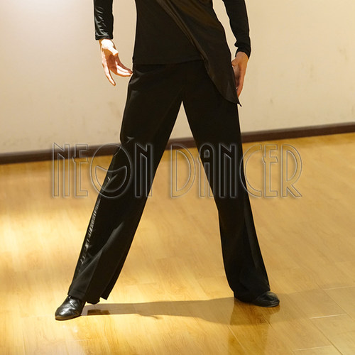neondancer男士专业侧条拉丁裤