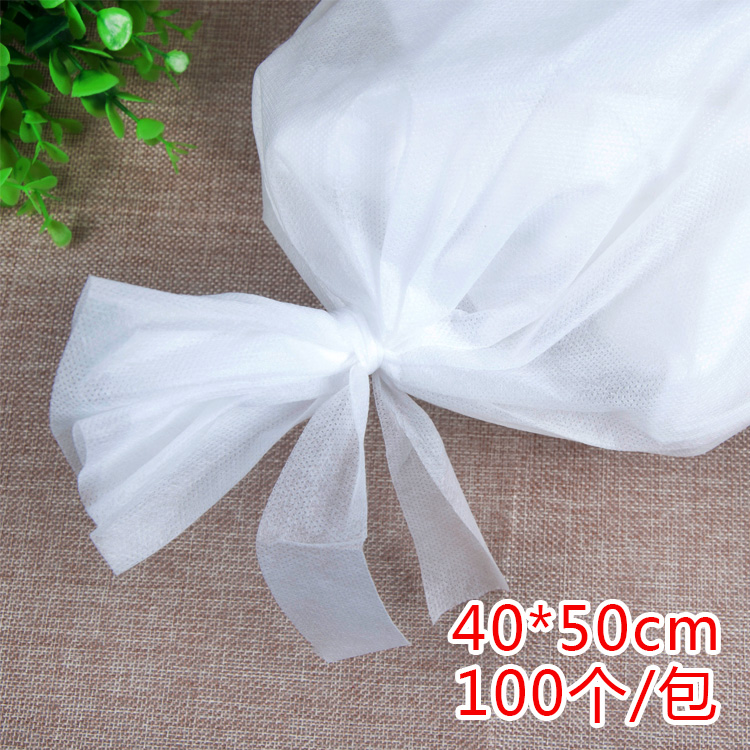 100个40*50cm一次性无纺布袋煎药袋熬药袋调料包卤料过滤袋中药袋