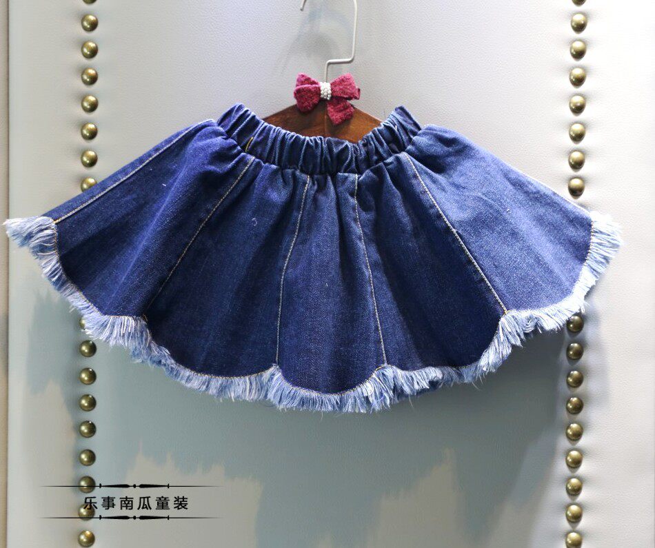 Jupe fillette en toile - Ref 2048718 Image 1