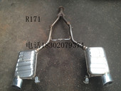 SLK200 排气管 SLK280 SLK350 奔驰 R172汽车 SLK300 R171 消声器