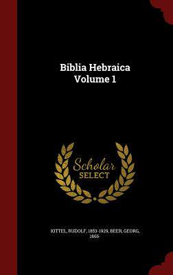 【预售】Biblia Hebraica Volume 1