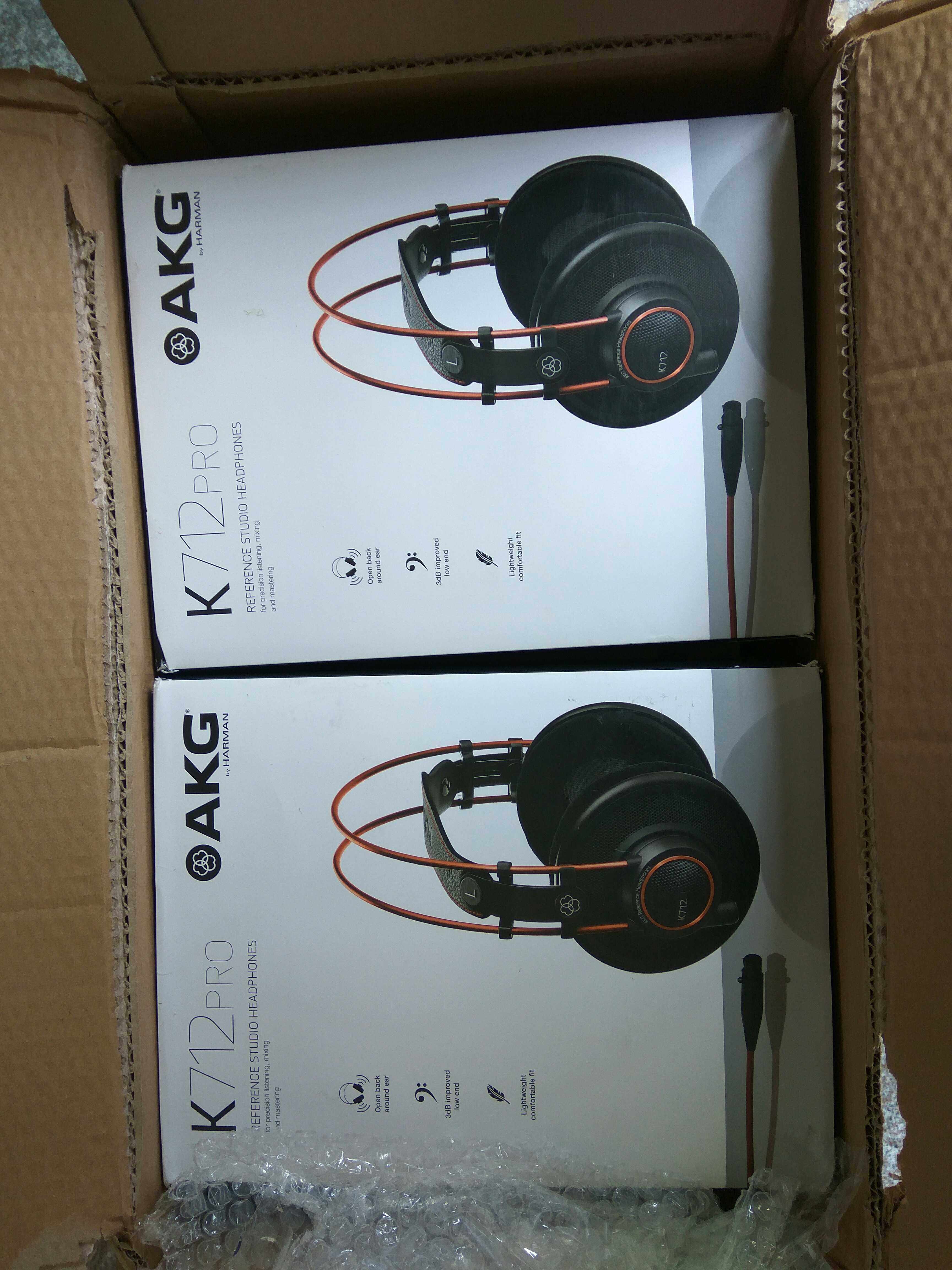 akg/爱科技 k712pro k702升级版头戴式耳机 专业监听录音发烧
