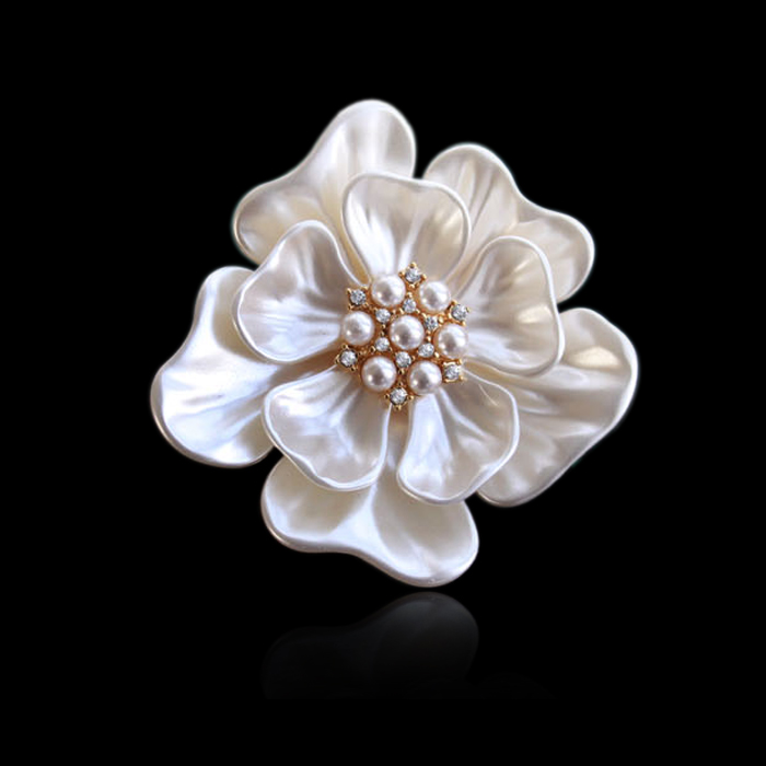 Broche femme en Nacre - Ref 1175981 Image 1