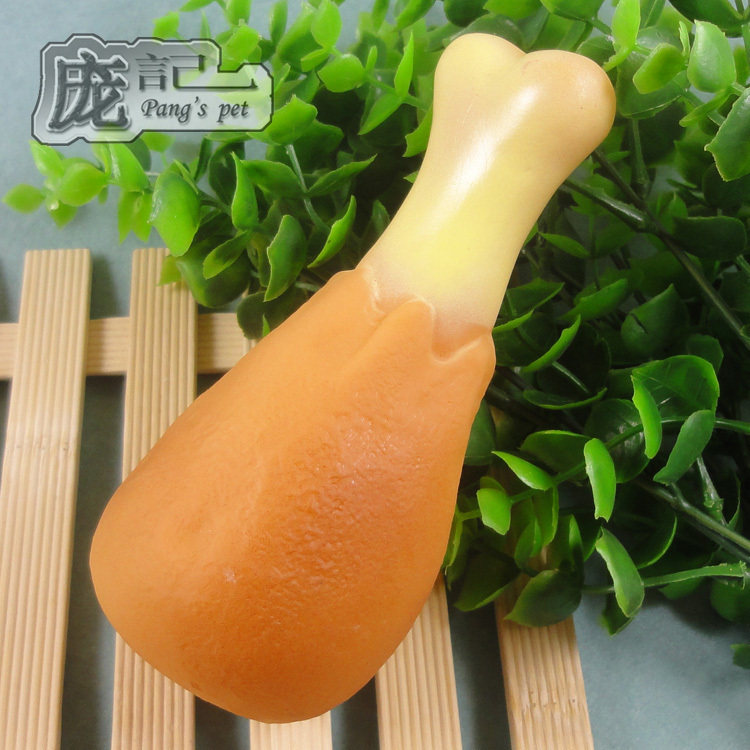 圆鸡腿 宠物玩具 猫狗玩具 会响的发声 仿真鸡腿 13*6cm 一捏会叫在类目 宠物/宠物食品及用品, 猫/狗玩具, 发声玩具中 - 来自Buy2taobao.com提供专业的淘宝代购服务