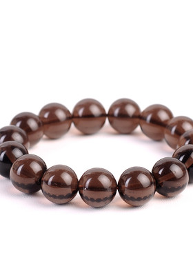 冰种黑曜石男女款手链