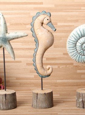 海洋动物树脂摆件海星儿童房装饰