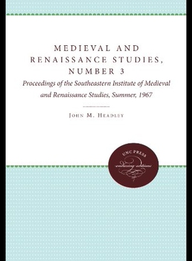 【预售】Medieval and Renaissance Studies, Numb