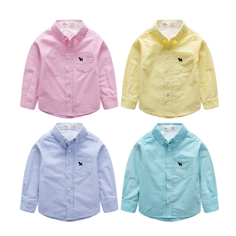 Chemise garcon à manche longue - Ref 2079614 Image 1