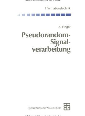 【预售】Pseudorandom-Signalverarbeitung