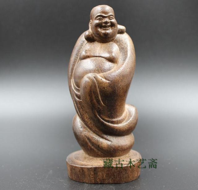 越南芽庄沉香木雕刻工艺品站弥勒佛雕像辟邪招财家居摆设摆件在类目 家居饰品, 雕刻工艺, 木雕中 - 来自Buy2taobao.com提供专业的淘宝代购服务