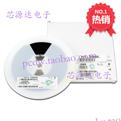 0451.500MRL快断陶瓷保险丝贴片1808-0.5A 125V原装力特Littelfus