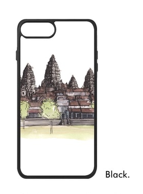 适用于iPhone北部吴哥窟观光景点Xr手机壳max保护套678plus硅胶11