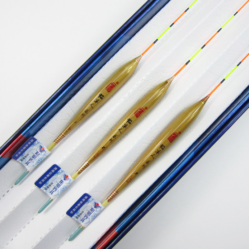 刀郎芦苇浮漂稻草人短竹脚浮漂鱼漂浮标钓快鱼钓浮浅水漂垂钓渔具
