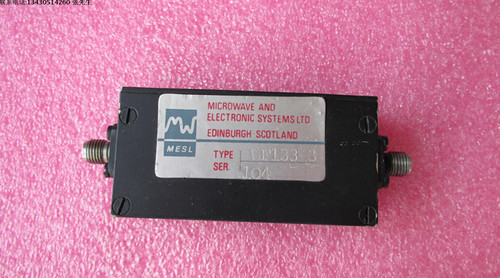 美国MESL进口 VF133-3 1175MHz SMA母 RF 射频微波同轴带通滤波器 质量包好，包能用 可提供详细测试图