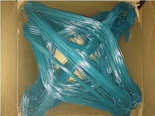 江浙沪包邮 干洗店衣架 洗衣店一次性铁丝喷塑衣架600个/箱