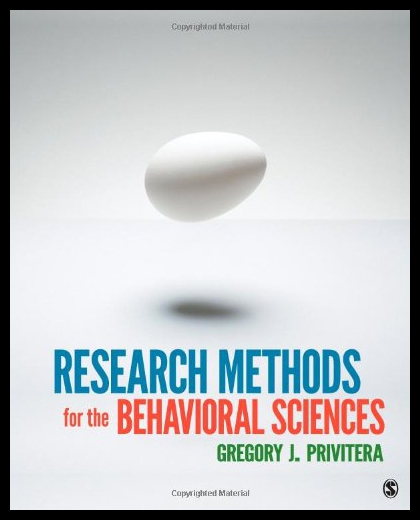 【预售】Research Methods for the Behavioral Sciences