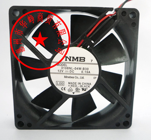04W B30 8CM NMB 8厘米散热风扇 0.19A 3108NL 12V 全新原装 8020