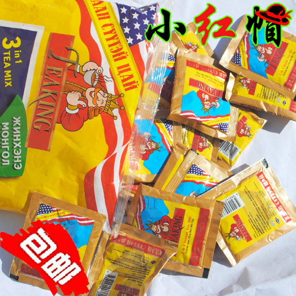 越南 进口teaking外蒙古国国王奶茶粉3合1速溶咸味360克