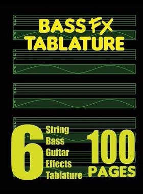 【预售】Bass Fx Tablature 6-String Bass Guit...