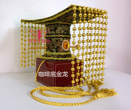 古装小皇帝发冠头饰02唐装汉影楼