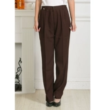 Кофейные штаны, черная комнатная униформа медсестры, большой размер