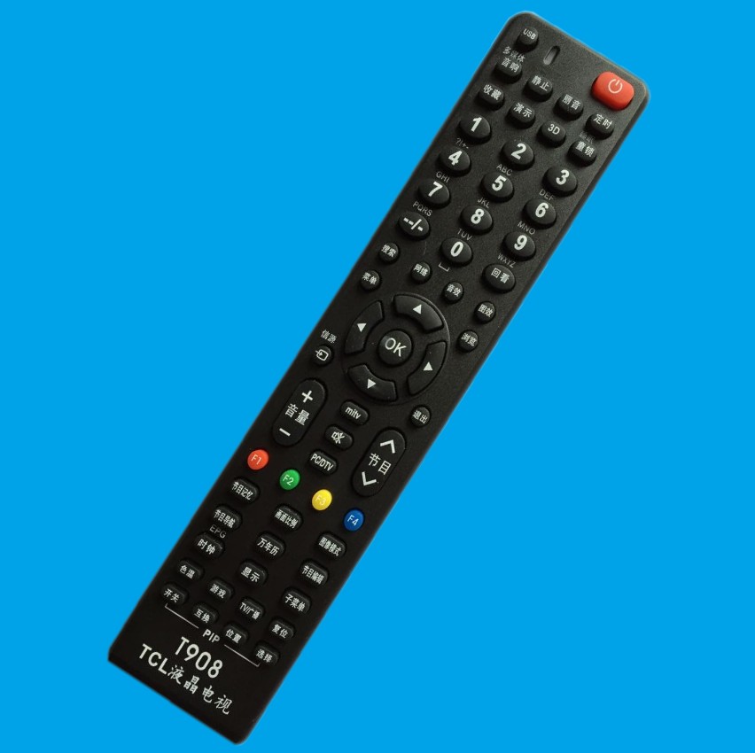 适用于TCL液晶电视机万能遥控器 TCL液晶电视通用 免设置T908