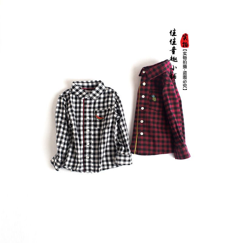 Chemise enfant à manche longue - Ref 2083138 Image 1