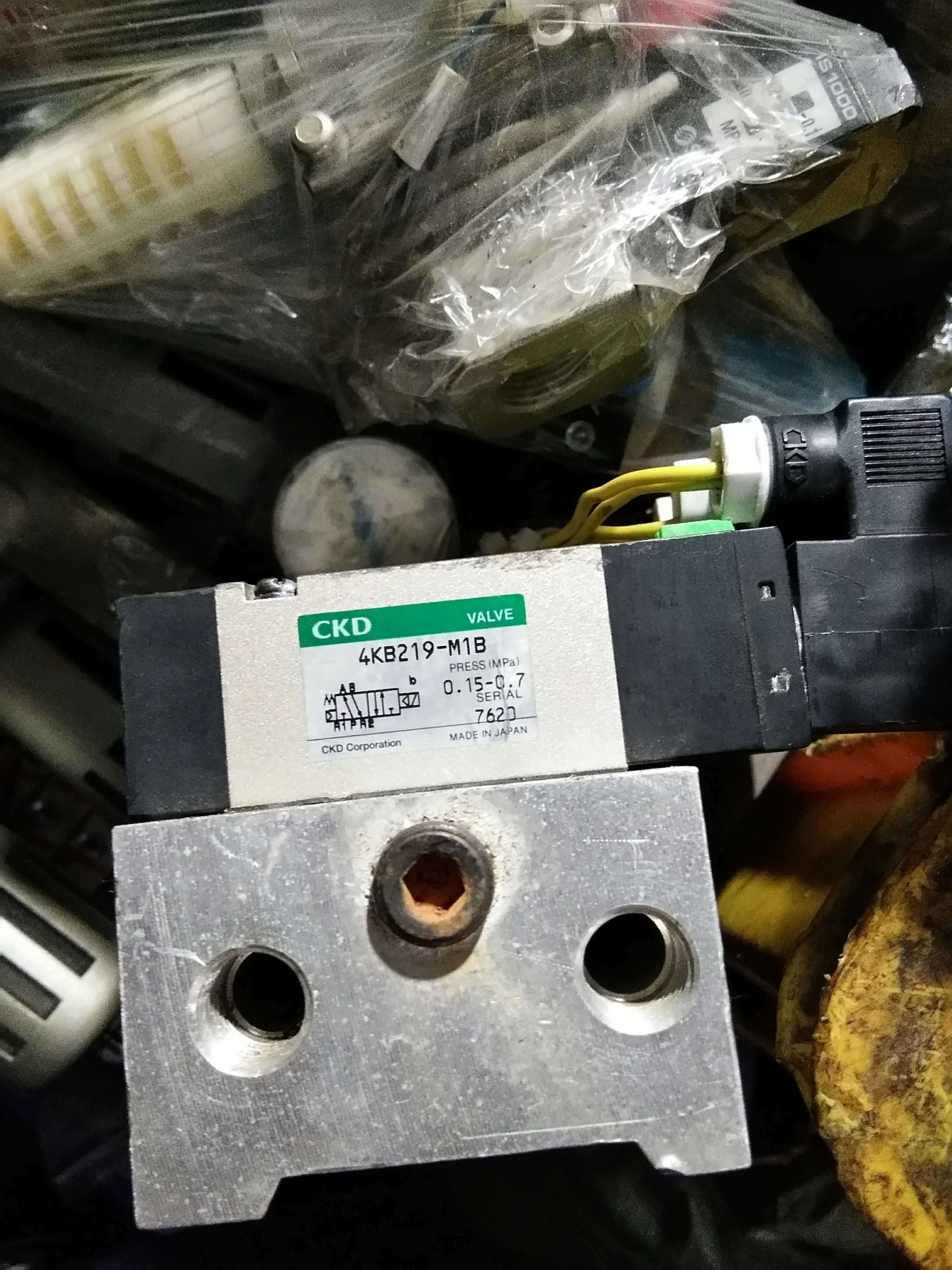 CKD 4KB219电磁阀 拆机件 喜开理 性能好 原装正品